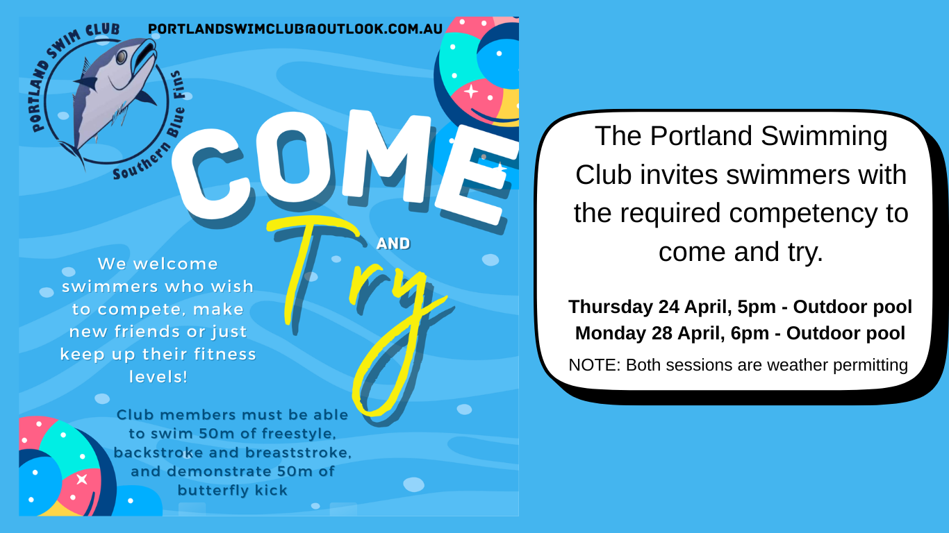 Term 2 Come & Try flyer dates