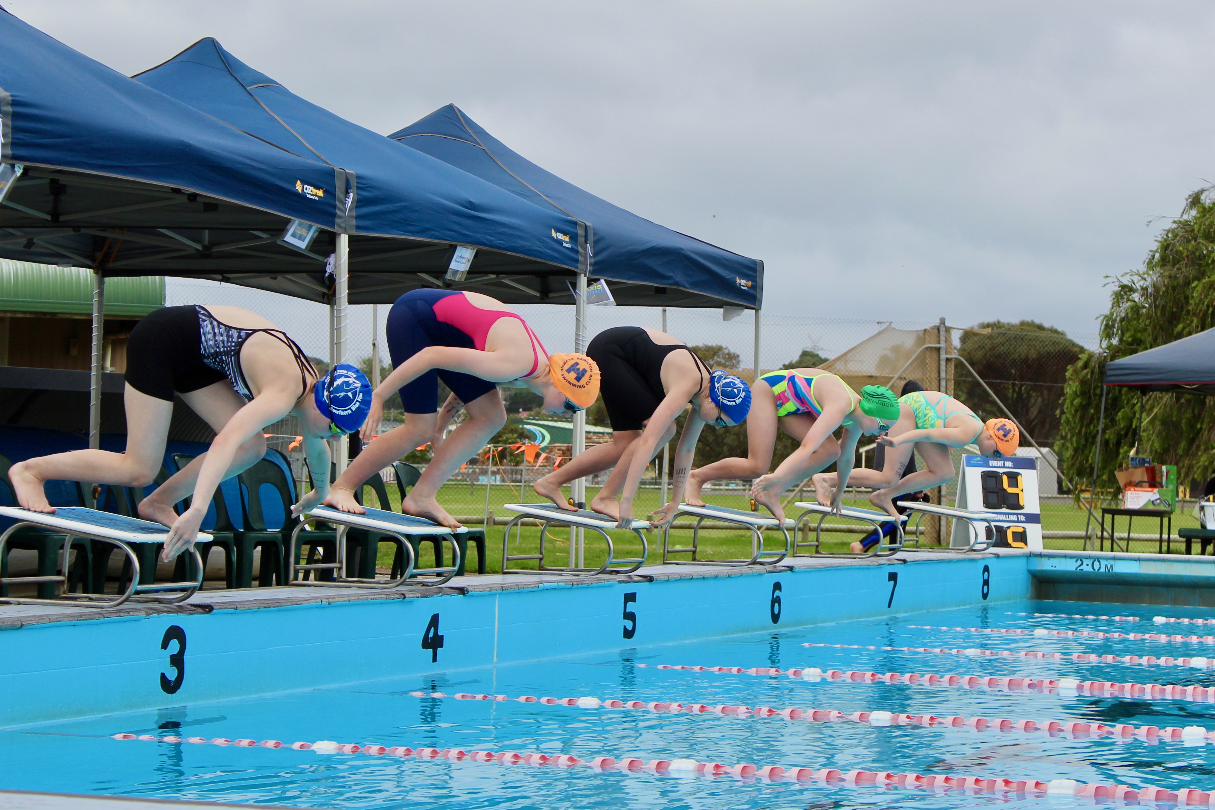 Competing clubs on the day included: Portland Southern Blue Fins Swimming Club, Mt Gambier Swimming Club, Hamilton Olympic Swimming Club, Warrnambool Swimming Club.